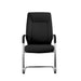 RFG Visitor’s chair VINCI M eco-leather black - Офис столове<<<За офиса<<<ZoraSite