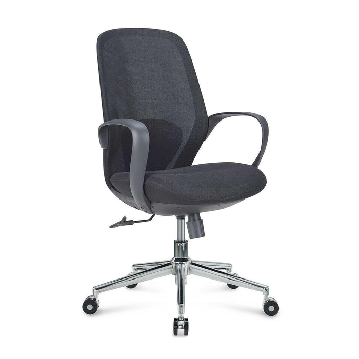 RFG Work chair Egg W Chrome black - Офис столове<<<За офиса<<<ZoraSite