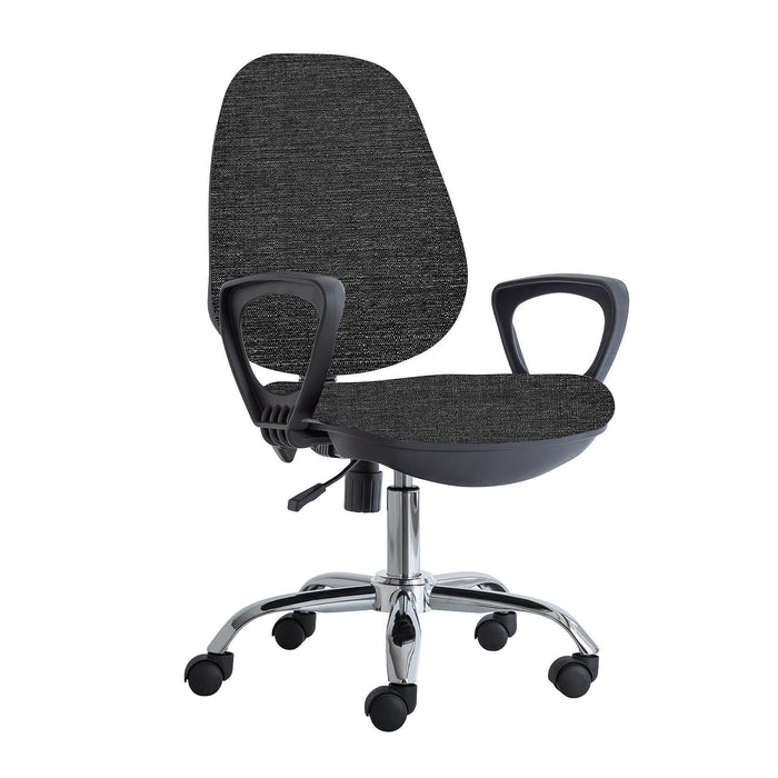 RFG Ergonomic chair Presto Chrome, gray melange