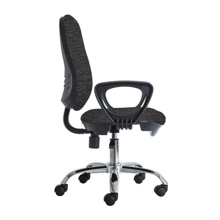 RFG Ergonomic chair Presto Chrome, gray melange