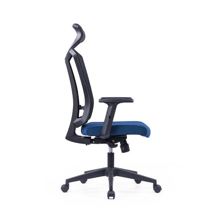 RFG Director's chair Brixxen HB, dark blue seat, black backrest