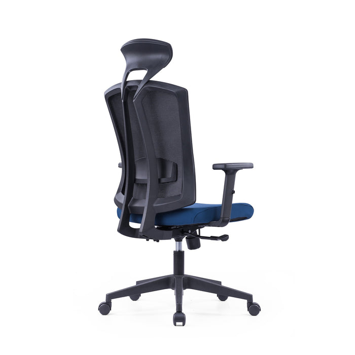 RFG Director's chair Brixxen HB, dark blue seat, black backrest
