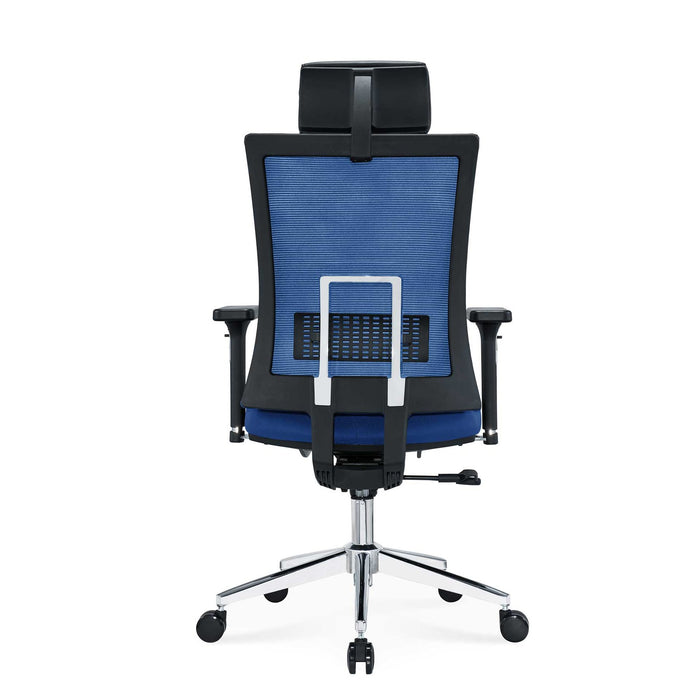 RFG Ergonomic chair Luxe Chrome HB, blue