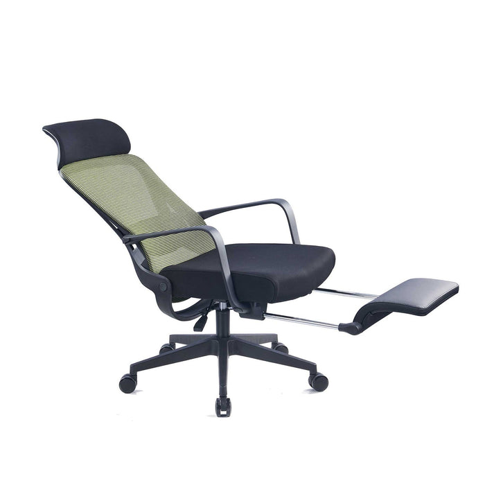 RFG Executive chair Enjoy HB, black seat, green back