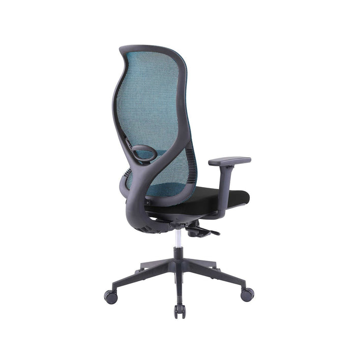 RFG Ergonomic chair STAR HB, black seat, blue backrest