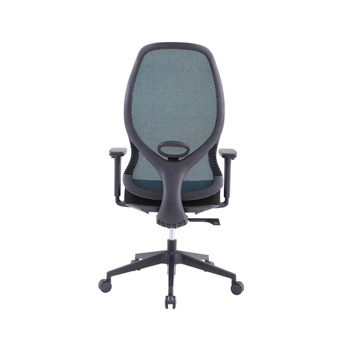 RFG Ergonomic chair STAR HB, black seat, blue backrest