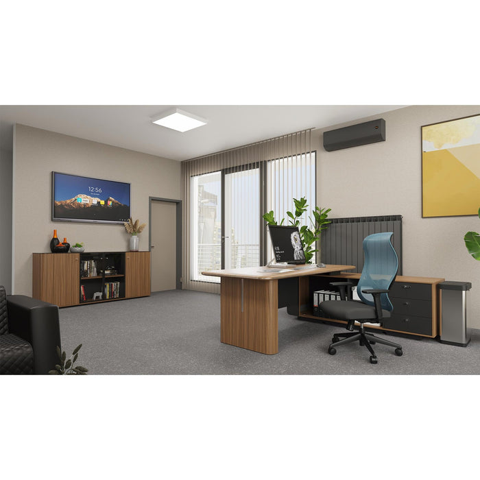 RFG Ergonomic chair STAR HB, black seat, blue backrest