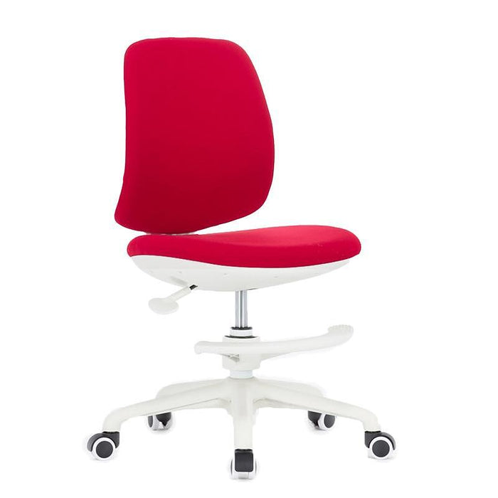 RFG Children's chair Candy Foot White, damask, red seat, red backrest