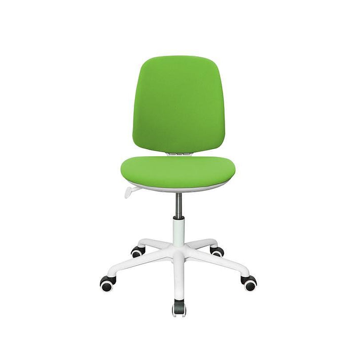 RFG Children's chair Lucky White, damask, green seat, green backrest
