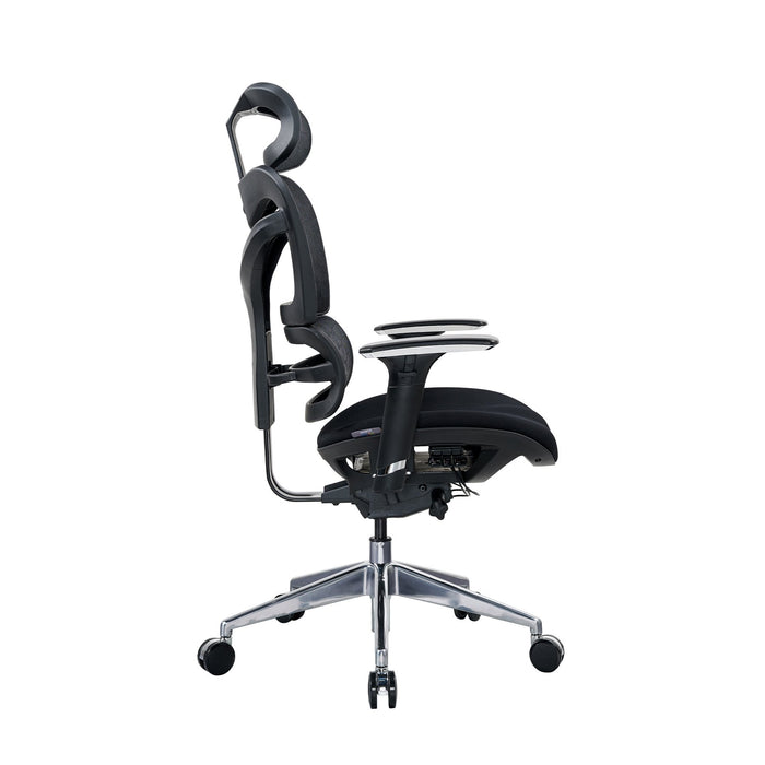 RFG Ergonomic chair TECH@GAMES, black seat, black backrest