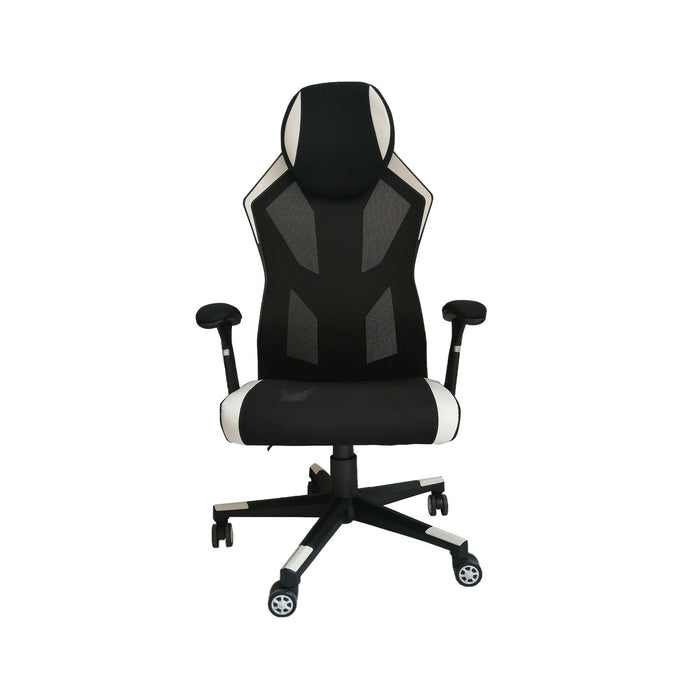 RFG Gaming chair Soft Game, black and white