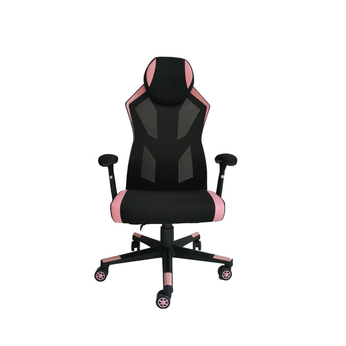 RFG Gaming chair Soft Game, black and pink