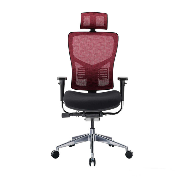 RFG Ergonomic chair TECH@PRO, black seat, red backrest