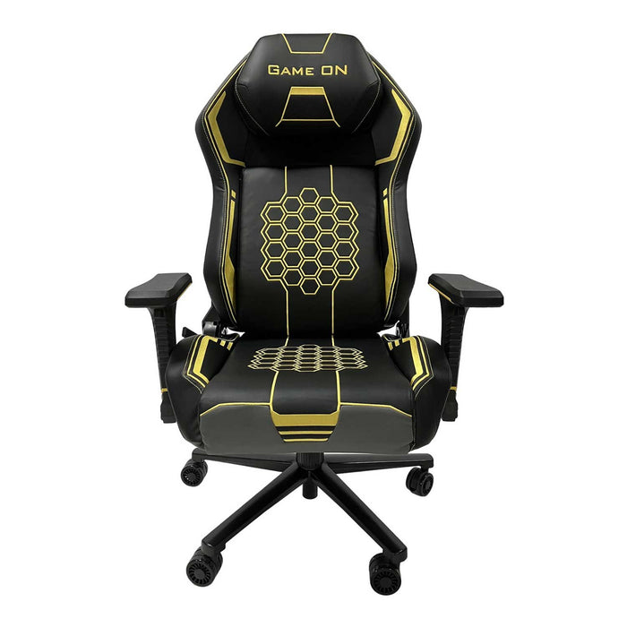 RFG Gaming chair Game On, black and yellow
