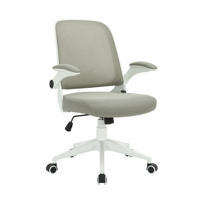 OFFICE CHAIR RFG PRETTY WHITE W GRAY