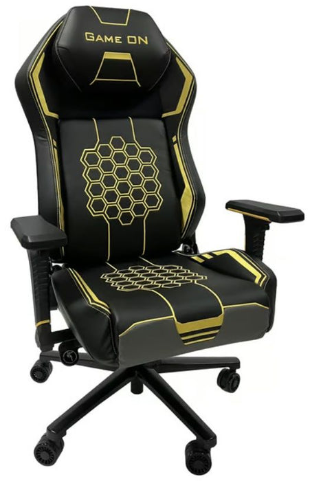 RFG Gaming chair Game On, black and yellow