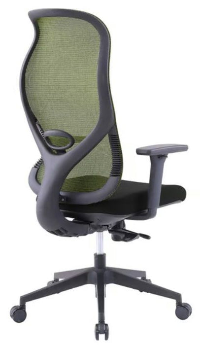 RFG Ergonomic chair STAR HB, black seat, green backrest