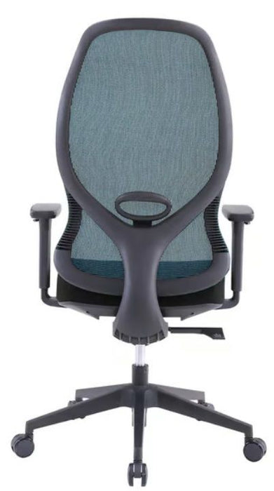 RFG Ergonomic chair STAR HB, black seat, blue backrest