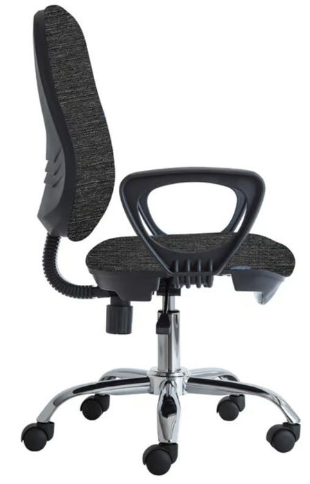 RFG Ergonomic chair Presto Chrome, gray melange