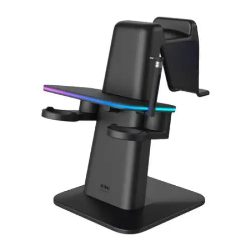 RGB Vertical Stand Meta Officially Co-Branded Kiwi Design QC03 for Meta Quest 3/Quest 2/Quest PRO Black - VR