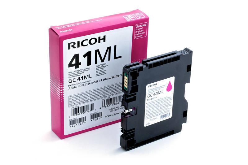 Ink gel RICOH GC 41ML, GelJet SG 2100N/2100DN, 600 copies, Magenta