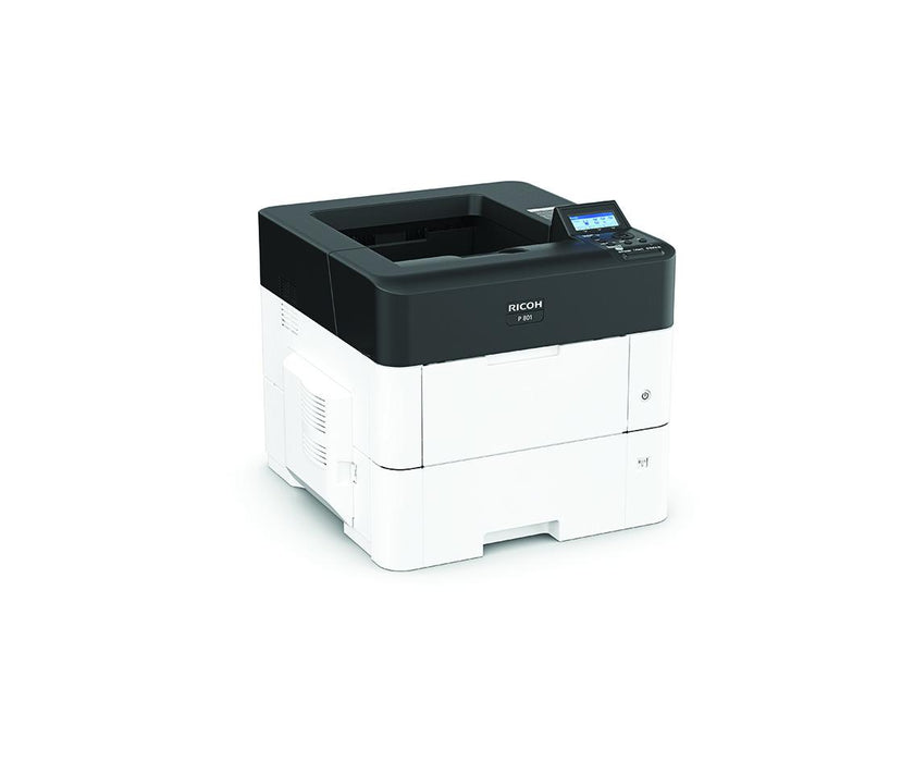 Laser printer RICOH P 801, A4, 60 ppm, USB 2.0, LAN, NFC, Starter toner 11000 pages.