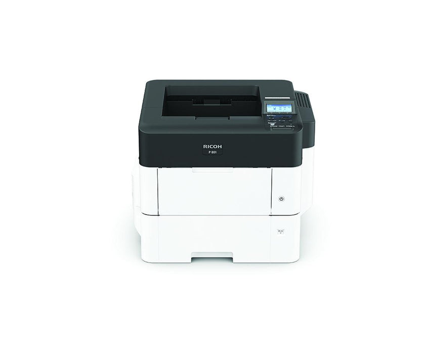 Laser printer RICOH P 801, A4, 60 ppm, USB 2.0, LAN, NFC, Starter toner 11000 pages.