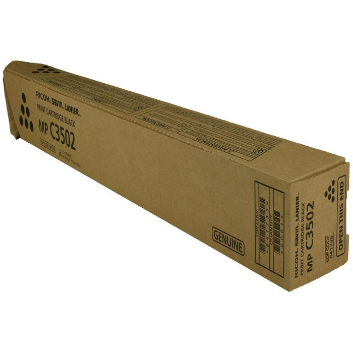 Toner cartridge Ricoh MP C3502, 28000 copies, Black