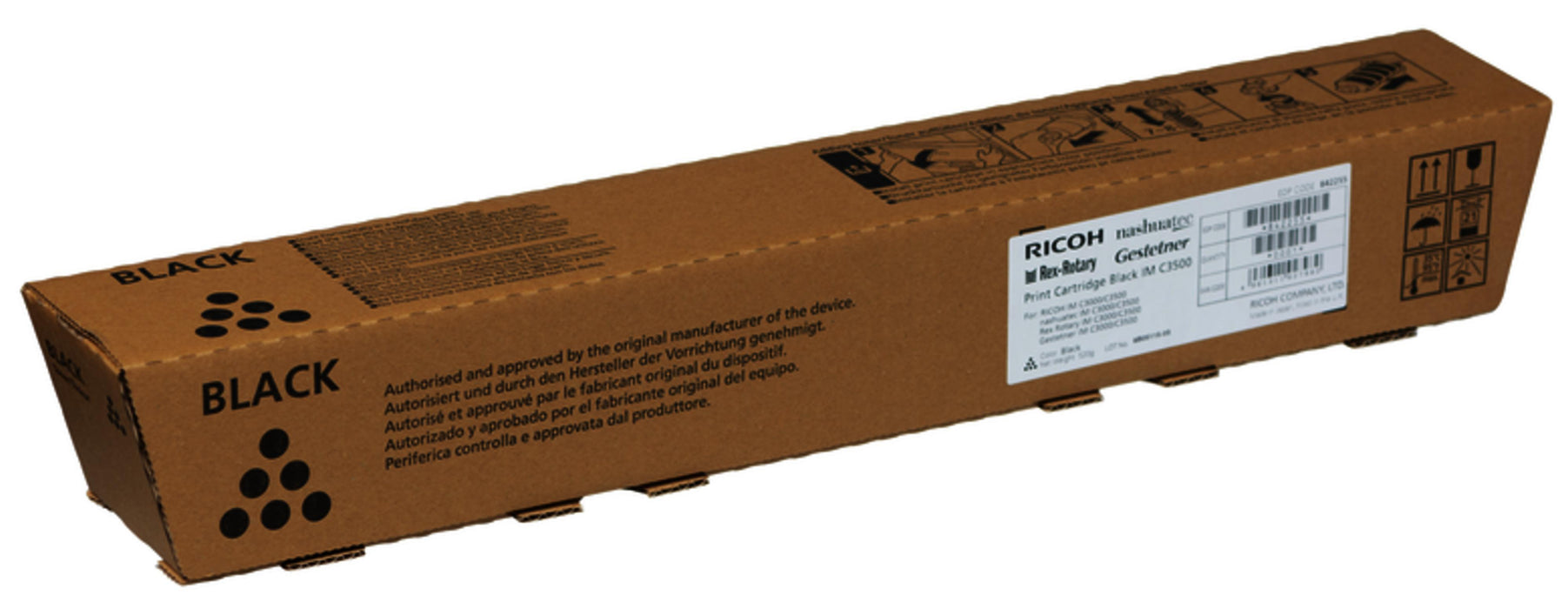 Toner cartridge Ricoh C3000/C350, 31000 copies, IM C3500, IM C3000, Black