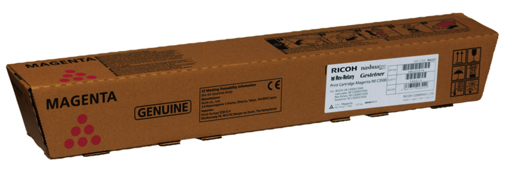 Toner cartridge Ricoh C3000/C350, 19000 copies, IM C3500, IM C3000, Magenta