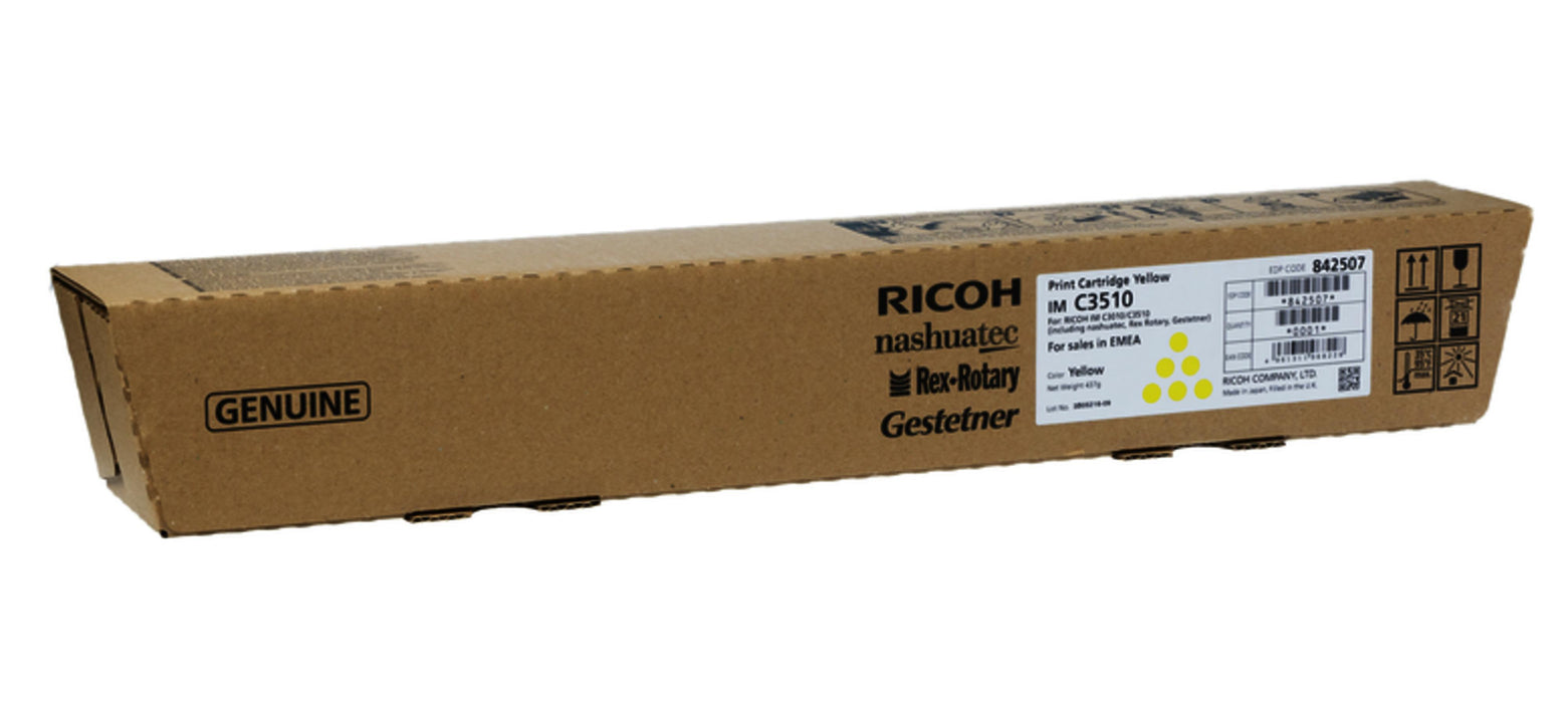 Toner cartridge Ricoh IM C3010/IMC3010A, IM C3510, 28000 copies, Yellow
