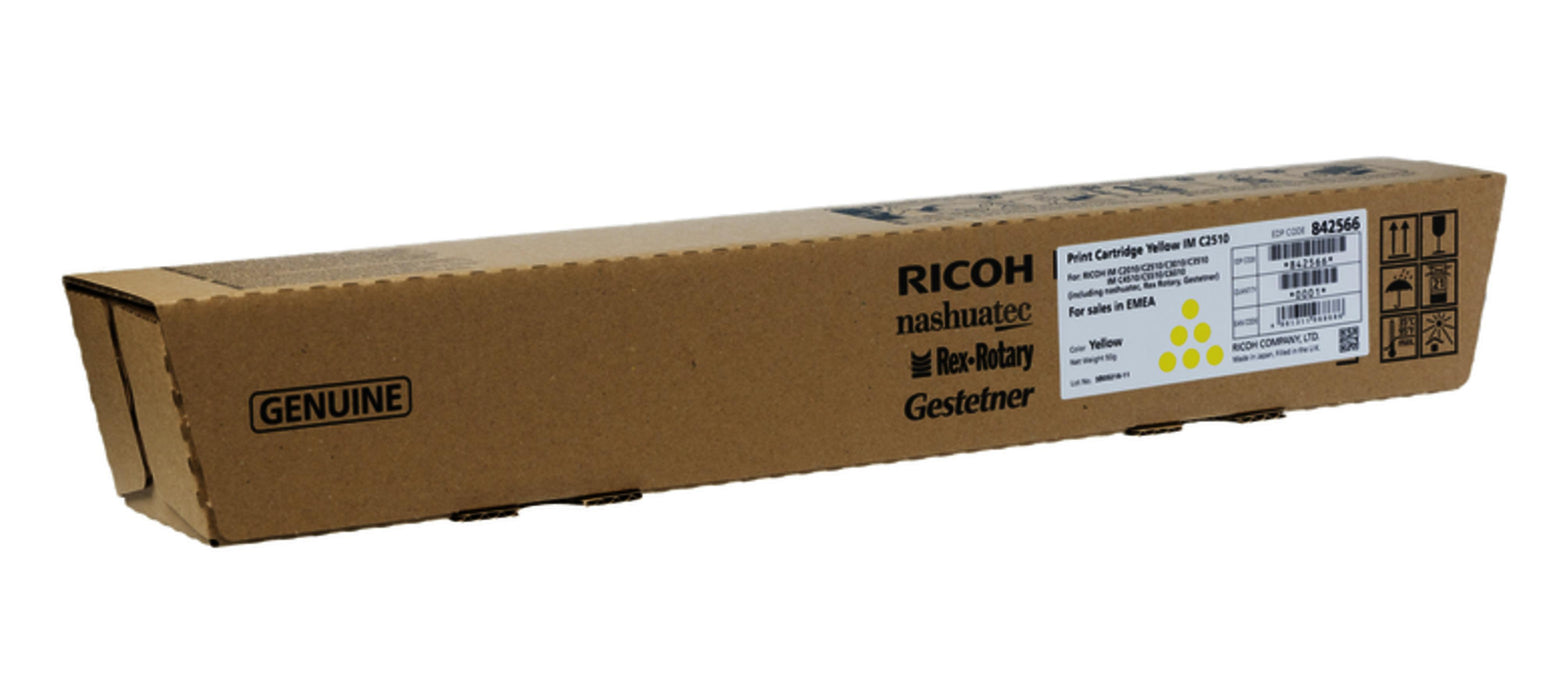 Toner cartridge Ricoh IM C2010/2510/3510 5500 copies, Yellow