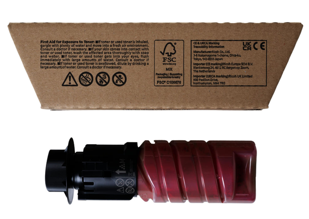Toner cartridge RICOH IM C320F for 7500 pages, red