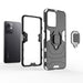 Ring Armor Case for Xiaomi Redmi Note 12 5G / Poco X5 5G Armor Cover Magnetic Holder Ring Black - Cell phone cases