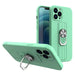Ring Case silicone case with finger grip and stand for iPhone 11 Pro Max mint - Cell phone cases and covers<<<HurtelXML