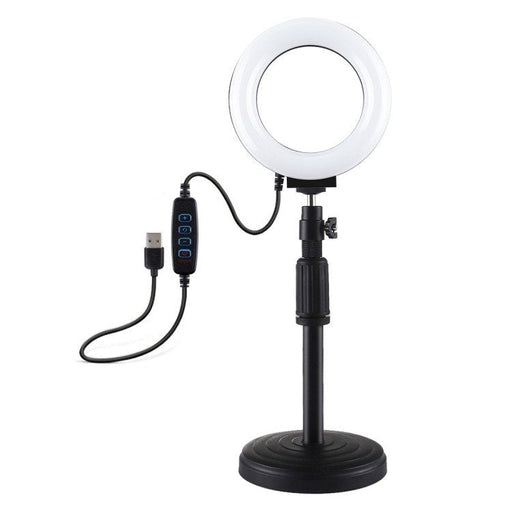 Ring LED lamp Puluz with adjustable base PU391 - Ring lights<<<Photo studio<<<Photo and cameras<<<InnproXML