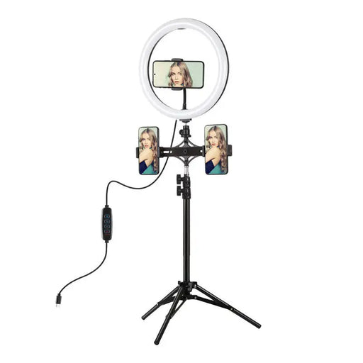 Ring light PULUZ with tripod and phone holder PKT3099B - Lamps<<<Photo studio<<<Photo and cameras<<<InnproXML