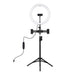 Ring light PULUZ with tripod and phone holder PKT3099B - Lamps<<<Photo studio<<<Photo and cameras<<<InnproXML