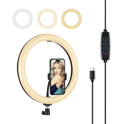 Ring light with phone holder PULUZ - Lamps<<<Photo studio<<<Photo and cameras<<<InnproXML
