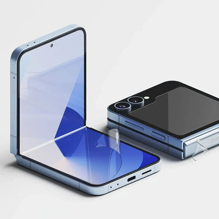 Ringke 3in1 Protector 2-set for Samsung Galaxy Z Flip 6 - Cell phone tempered glass<<<HurtelXML