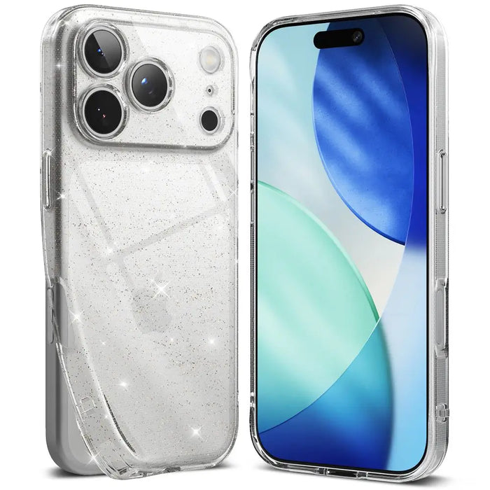 Ringke Air Case for iPhone 17 Pro Max - Clear and Glitter - Cell phone cases and covers<<<HurtelXML