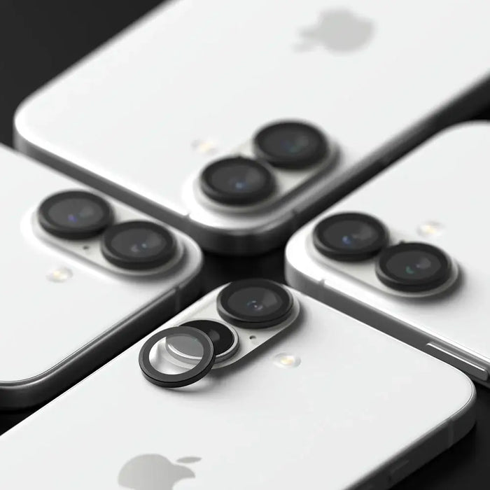 Ringke Camera Frame Protector 2-pack for iPhone 16 / 16 Plus - Black - Cell phone tempered glass<<<HurtelXML