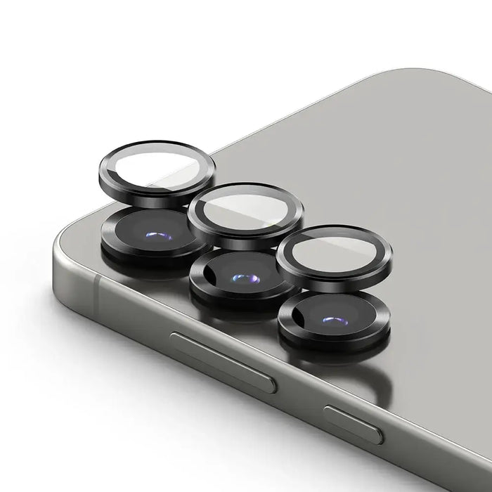 Ringke Camera Frame Protector 2-pack for Samsung Galaxy S25+ Ultra - Black - Cell phone tempered glass<<<HurtelXML