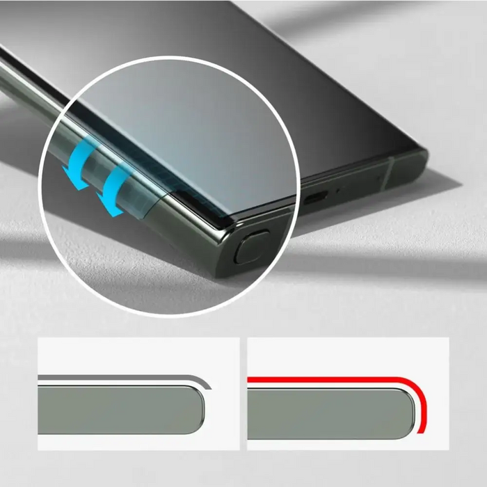 Ringke Dual Easy Privacy Screen Protector for Samsung Galaxy S23 Ultra - Cell phone protection film<<<HurtelXML
