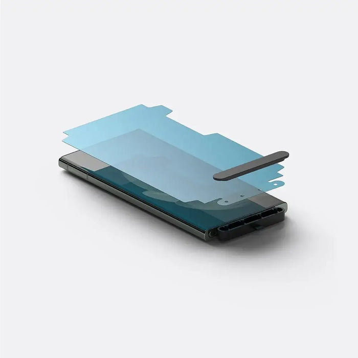Ringke Dual Easy Wing protective film for Samsung Galaxy S23 Ultra (2 pieces) + mounting kit - Cell phone protection