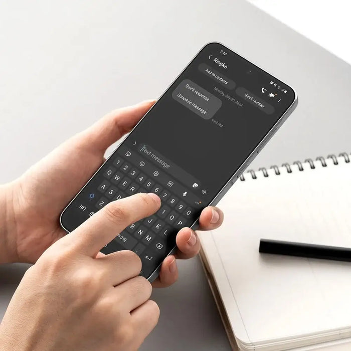 Ringke Easy Slide 2-pack tempered glass for Samsung Galaxy A36 5G - transparent - Cell phone tempered glass<<<HurtelXML