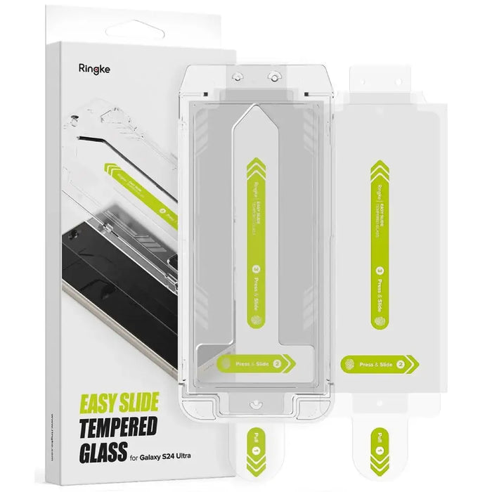 Ringke Easy Slide 2-pack tempered glass for Samsung Galaxy S24 Ultra - Cell phone tempered glass<<<HurtelXML