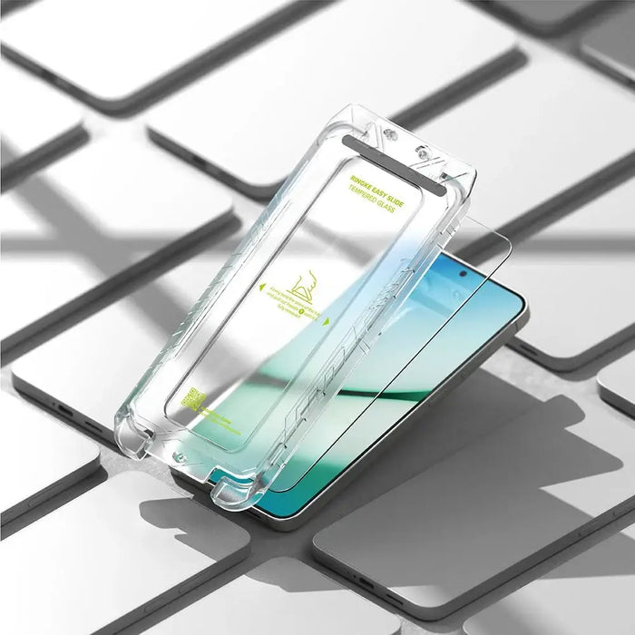 Ringke Easy Slide 2-pack tempered glass for Samsung Galaxy S25 - Cell phone tempered glass<<<HurtelXML