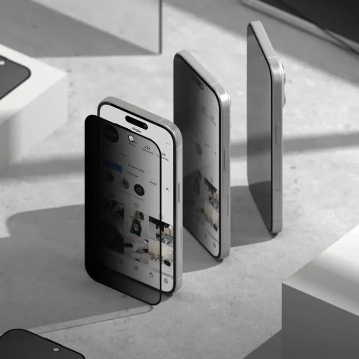 Ringke Easy Slide Privacy Glass 2-pack for iPhone 16 Pro Max - Cell phone tempered glass<<<HurtelXML