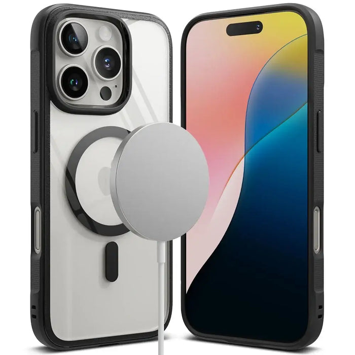 Ringke Fusion Bold MagSafe Case for iPhone 16 Pro - Black - Cell phone cases and covers<<<HurtelXML